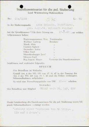 Löbe, Helmuth