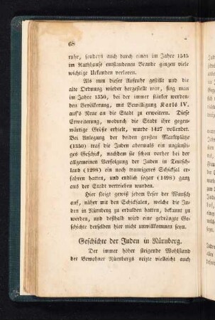 Geschichte der Juden in Nürnberg.