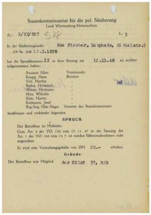 Fischer, Max