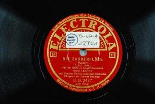 Die Zauberflöte : 2. Akt, Arie: Ach, ich fühl's, es ist verschwunden / Mozart