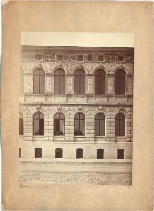Neureuther, Gottfried von; München; Königlich - Bayerische Polytechnische Schule (TU) - Mechanisch - Technische Abtlg. - Nordflügel