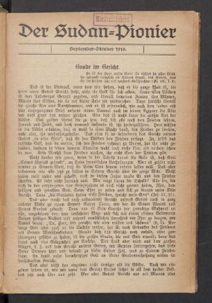 September-Oktober 1918