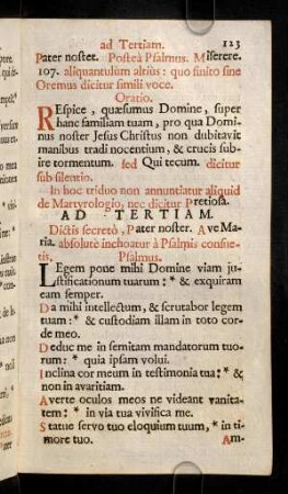123-127, Ad Tertiam.