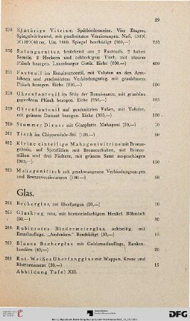 Glas (Nr. 264-301)