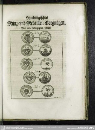 Vier und siebenzigstes Stück