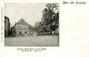 Cajeri's Gosenstube an der Pleiße: abgebrochen am 1. April 1898 [Das alte Leipzig119]