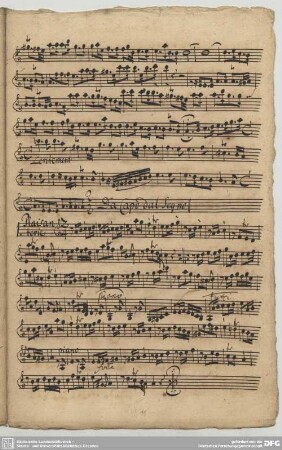 Fasch, J.F., Suiten, FWV K:a3 / Ausw.