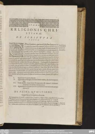 De Scriptura Sacra.