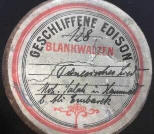 "Tunesisches Lied (folgt dem Rezitativ 127) Buschra hännia"