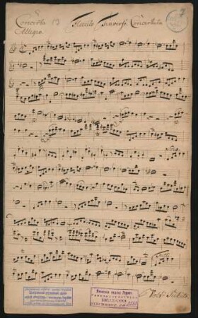 Flauto traverso concertato