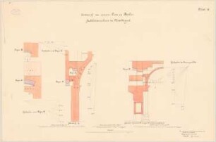 Berliner Dom Schinkelwettbewerb 1884: Bogen der Mittelkuppel