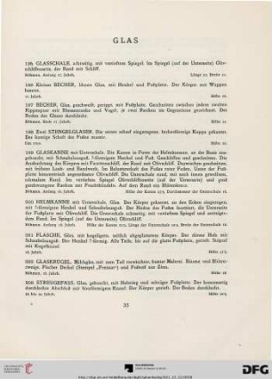 Glas (Nr. 195-220)