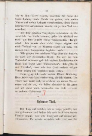 Siebenter Theil.