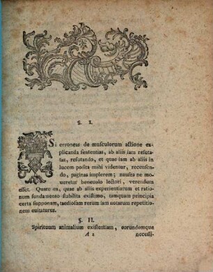 Dissertationem Medicam Inavgvralem Varias De Mvscvlis Meditationes Sistentem