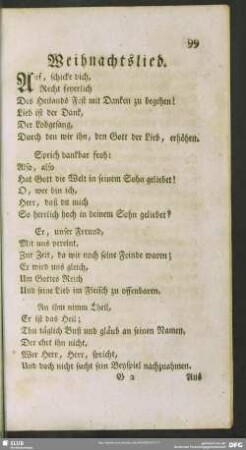 Weihnachtslied