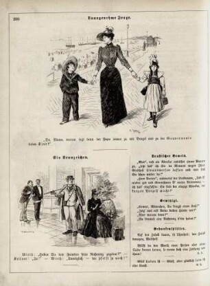 "Unangenehme Frage" "Ein Kennzeichen"