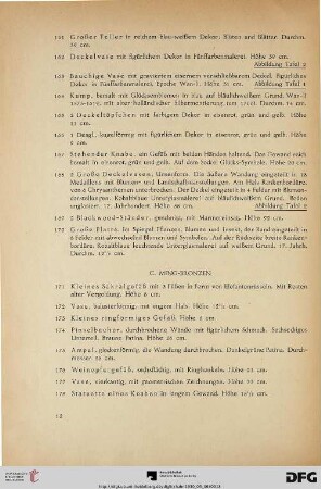 C: Ming-Bronzen (Nr. 171-196)