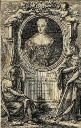 Bildnis von Charlotte Amalie (1706-1782), Prinzessin von Dänemark