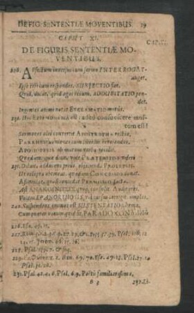 Caput XI. De Figuris Sententiae Moventibus.