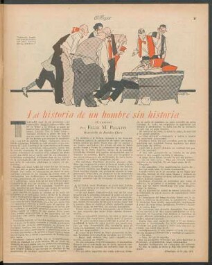 La historia de un hombre sin historia : (cuento)
