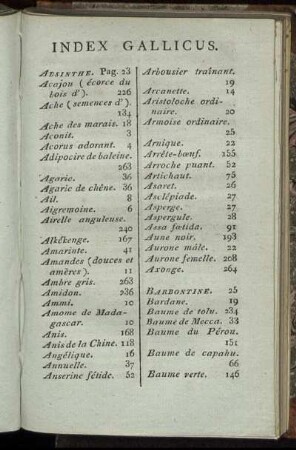 Index Gallicus.