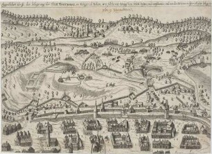 Aygentlicher abrisz der belegerung der Statt BUDTWEISZ, im Königreich Behem, wie solche mit Königischem Volck besetzt, und verschantzt, und von den Behemen in diszem 1619. Iar belegert.