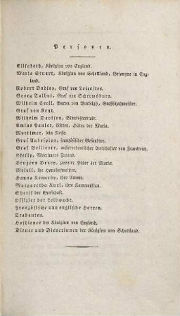Theater, 4. Maria Stuart. Macbeth. Turandot. Iphigenie in Aulis