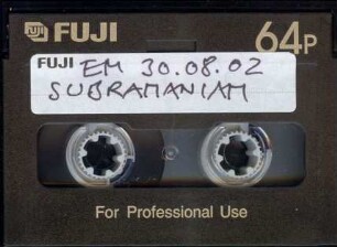 EM (=Ethnomagazin) 30.8.02 - Subramaniam