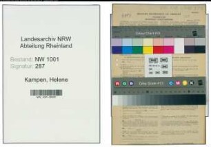 Entnazifizierung Helene Kampen, geb. 03.12.1907 ()