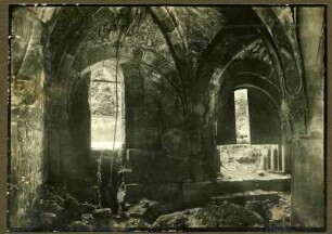 ehemalige Klosterkirche, Kapitelsaal, (Ausgrabung)