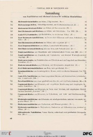 Sammlung (Nr. 734-768)