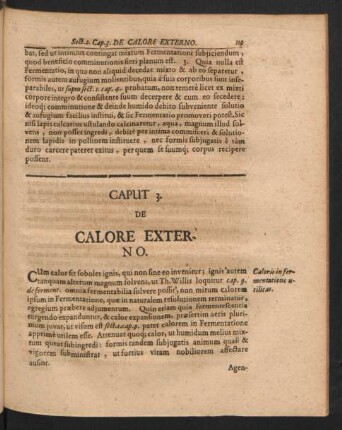 Caput 3. De Calore Externo.