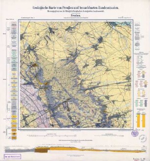 [5006] Frechen, Geologische Karte von Preußen und benachbarten Bundesstaaten