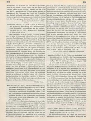 284-286 [Rezension] Schmidt, Friedrich, Der Gottesgedanke in Luthers Römerbriefvorlesung
