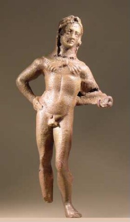 Etruskisch-italische Statuette des jugendlichen Herakles