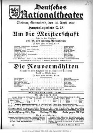 Die Neuvermählten