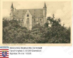 Marburg/Lahn, Schloss, Rittersaalbau