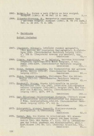 6. Nachdrucke