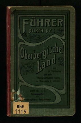 Führer durch das Oberbergische Land