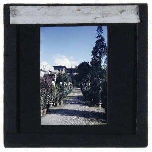 Florenz, Palazzo della Crocetta/Museo Archeologico : Garten