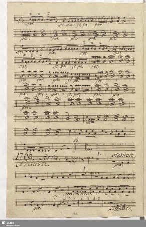 1769. Aria: Del mio cor non vi lagnate / Seydelmann, F.