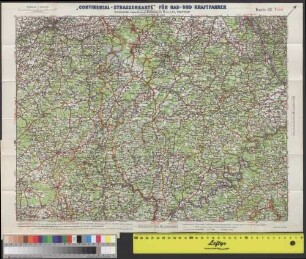 Continental-Straßenkarte für Rad- und Kraftfahrer, 32. Trier