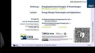 Energiespeichertechnologien- & Anwendungen: 5 c. Elektrochemische Energiespeicher - Blei-Säure-Batterie