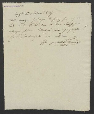 Brief an Wilhelm Grimm : 15.08.1826-28.07.1844