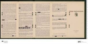 Programm 10. Monatsabschnitt 1947