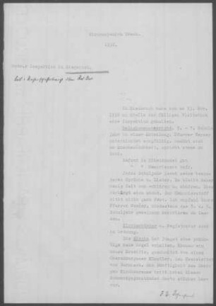 Riederich: Inspektionsbericht 1936