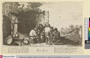 Le Soire [Nachts auf dem Hof]