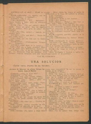 Una solución