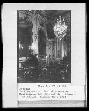Schloß Sanssouci, Konzertzimmer