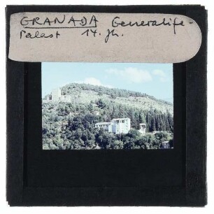 Granada, Palast Generalife